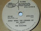 Atco 6116 The Coasters Yakety Yak / Zing  Went The Strings Of My Heart 78 RPM EE