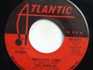LED ZEPPELIN - IMMIGRANT SONG/ HEY, HEY, WHAT CAN I DO - ROCK 45