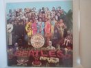 The beatles , Sgt pepper lp , French issue on clear vinyl vgc