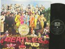 The BEATLES Sgt Peppers LP SILVER & BLACK Parlophone RARE NON GATEFOLD Australia