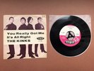 The Kinks You Really Got Me RARE German picture sleeve 7