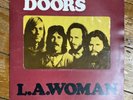 The DOORS - LA WOMAN - 1st PRESS VINYL LP - A1 B1 - YELLOW / CELLOPHANE SLEEVE