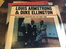 LOUIS ARMSTRONG & DUKE ELLINGTON: Recording Together First Time MFSL 2-155 LP