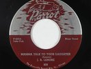 Blues R&B 45 - J.B. Lenore - Mamma Talk To Your Daughter - Parrot - mp3