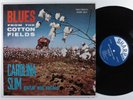 CAROLINA SLIM Blues From The Cotton Fields SHARP LP VG+ mono