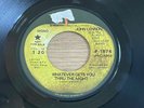 The Beatles John Lennon Promo Apple 45 record WHATEVER GETS YOU THRU THE NIGHT