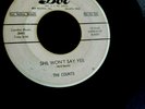 THE COUNTS MY DEAR, MY DARLING/SHE WON'T SAY YES DOT WHITE PROMO DOO WOP 1954