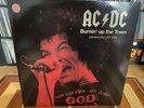 AC/DC Burnin´up the Town 2-LP Pink Vinyl Live Johnson City, USA 23.10.1988 RAR