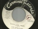 NORTHERN SOUL bw SWEET- LEW WILLIAMS - I LOVE YOU MORE - HEAR -1966 DJ CARNIVAL