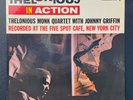 THELONIOUS MONK In Action RIVERSIDE LP 12-262 Mono DG Large Blue Label No Inc