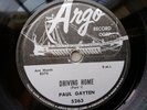 Paul Gayten 78rpm Single 10-inch Argo Records #5263 Driving Home NEAR MINT COPY