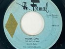 MASQUERADES Mister Man / These Red Roses Formal Doo Wop R&B 45 HEAR