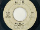 SOUL MAJESTICS Missing You / I Done Told You Al-Tog Northern Soul RARE 45 HEAR