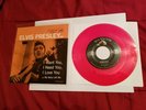Elvis Presley  MY BABY LEFT ME Red Vinyl RCA 45  M-/M- NLA OOP