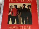 TELEVISION Adventure 1978 UK RED VINYL ELEKTRA RECORDS VINYL LP K52072
