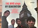 The Who Sings My Generation- The Who (Decca, 1967) G/G/G (DL 74664)