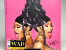 Cardi B Megan Thee Stallion - WAP Vinyl Record Single - Signed - Gold Vinyl