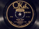 78 RPM -- Louis Armstrong and His Orchestra, Okeh 8756, V+ Jazz