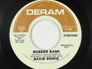 Rock 45 - David Bowie - Rubber Band - Deram - mp3 - promo