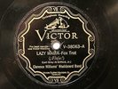 JAZZ CLARENCE WILLIAMS' WASHBOARD BAND Lazy Mama VICTOR 38063 V++