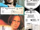 JAMES TAYLOR rare LP: Sweet Baby James - WHITE LABEL PROMO pressing w/insert EX