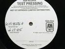RCA Recordings   LP Test Pressing GM-3276   A&M Records   1985   Bruce Cockburn