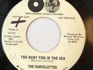 MARVELETTES Too Many Fish In The Sea 45 Rpm Motown Tamla WLP DJ PROMO VG++
