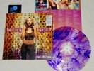 Britney Spears   Oops I Did It Again CLEAR w/ PURPLE + GOLD SWIRL COLOR Vinyl LP