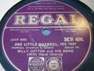 BILLY COTTON and his band--regal mr491-V GOOD+