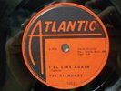 THE DIAMONDS - R&B 78rpm ATLANTIC #1003 - I'LL LIVE AGAIN / TWO LOVES HAVE I - E