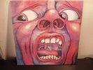 KING CRIMSON IN THE COURT OF THE   ILPS 9111 Island 1970 VG+/VG+ Pink Rim