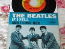 The Beatles-If I Fell/And I Love Her-Vinyl 45 with Picture Sleeve