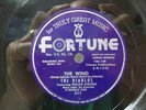 THE DIABLOS - R&B 78rpm FORTUNE #511 - THE WIND / BABY BE MINE - E / E