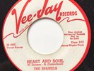 The Spaniels 45 Heart And Soul Vee Jay PROMO Lbl.