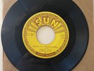 JOHNNY CASH 45 Ballad of a Teenage Queen / Big River SUN Rockabilly EX