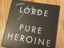 Signed Lorde Pure Heroine Vinyl LP Autographed Record Album