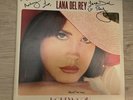 Lana Del Rey signed red Honeymoon vinyl