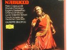 PLACIDO DOMINGO/GIUSEPPE SINOPOLI VERDI Nabucco 3LP Box GERMAN DGG Digital EX/EX