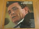 Johnny Cash At Folsom Prison - UK 1st Press LP Vinyl Record 1968