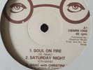 Soul On Fire /Saturday Night Gregory Isaacs With Christine Uth Observer OBMM1000