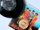 THE BEATLES SGT PEPPERS / HELP FROM MY FRIENDS 7 INCH VINYL PARLOPHONE UK EX+