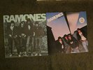 The Ramones 2LP lot, both discs are EX/self-titled,The Ramones Leave Home