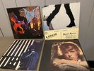 Four 4 DAVID BOWIE Vinyl LP Records STAGE LODGER MODERN LOVE YOUNG AMERICANS EX