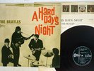 BEATLES A HARD DAY'S NIGHT ODEON OP-7123 Japan FLIPBACK COVER RED VINYL VINYL LP