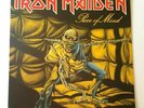 IRON MAIDEN  PIECE OF MIND  1983  WITH MERCH SHEET  EMI