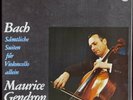 Rare Gendron Bach Solo Cello Suites 3LP Philips 835 272/74 AY Holland