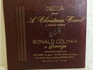 Decca Presents “A Christmas Carol” by Dickens w/Ronald Colman-3 Record Set #290