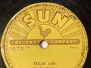 Ernie Chaffin on Sun 78 Rpm 262 FEELIN’ LOW & LONESOME FOR MY BABY.
