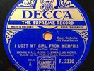 EUROJAZZ   Henry Hall + Spike Hughes   I Lost My Girl from Memphis   Decca F2330