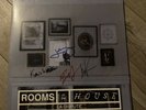la Dispute rooms of the house autographed Record LP